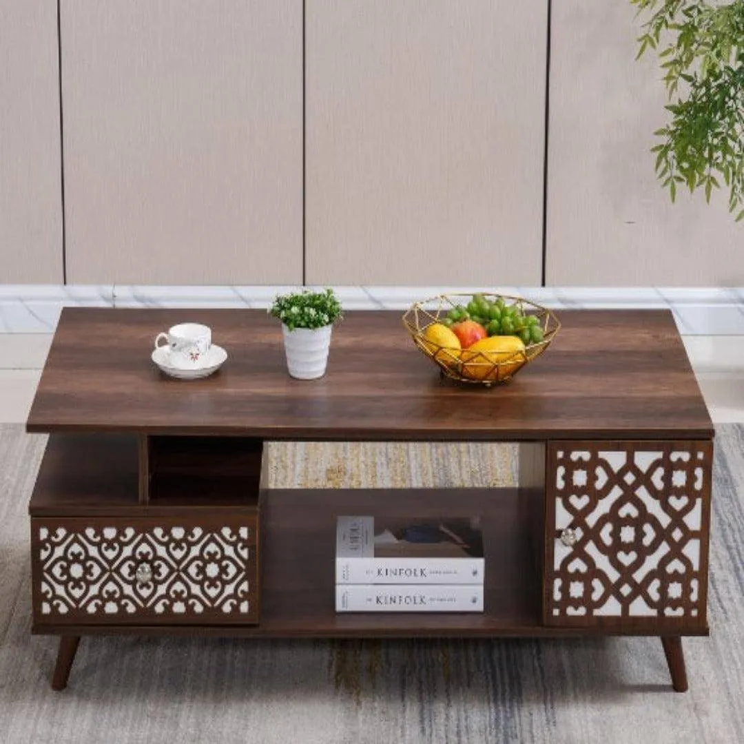 Rustic Coffee Table Caramel - CT-102