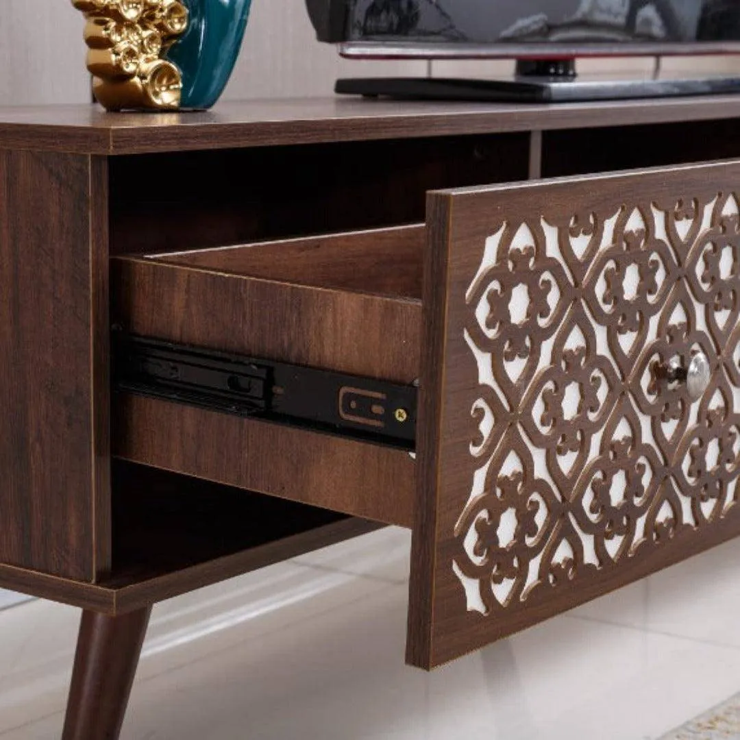 Rustic Modern TV Stand Caramel - TV-102