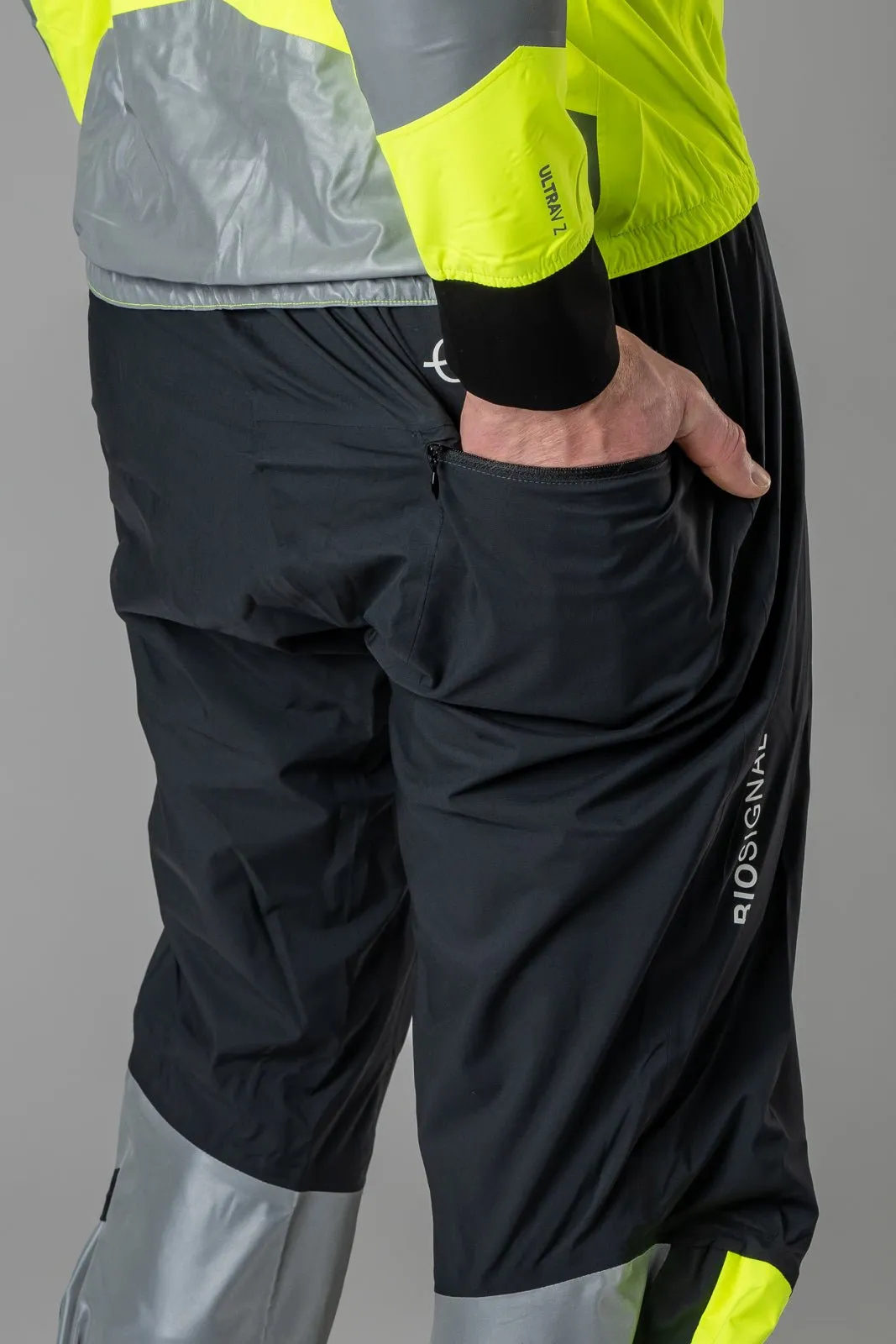 stkusten Biomotion Ultraviz Cycling Rain Trousers for Men and Women