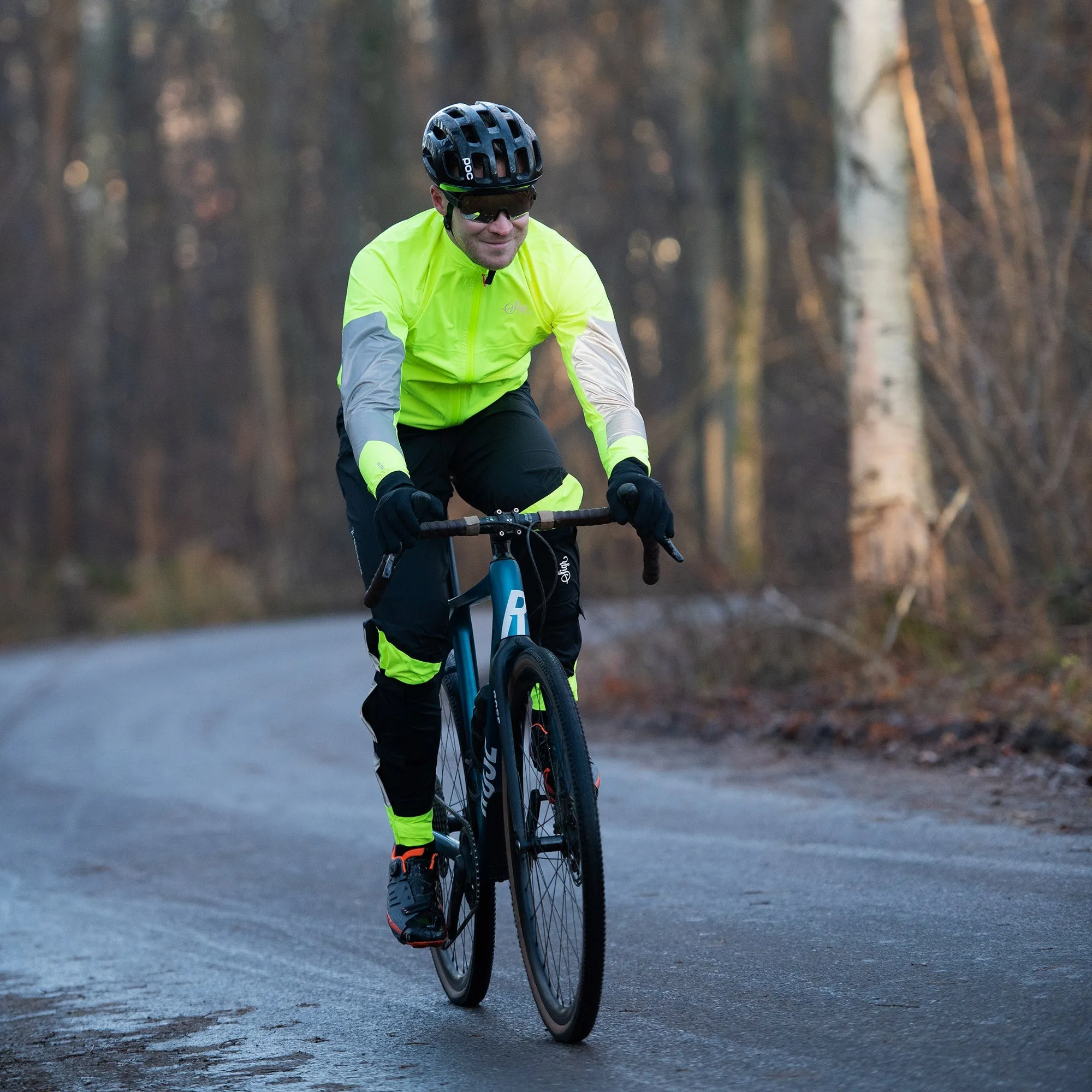 stkusten Biomotion Ultraviz Cycling Rain Trousers for Men and Women