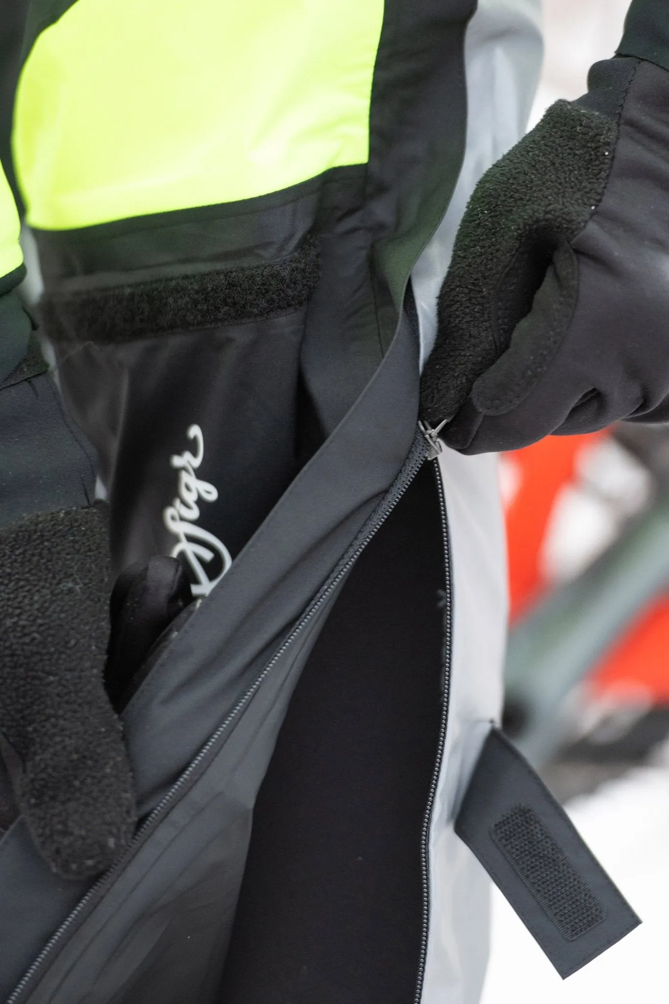 stkusten Biomotion Ultraviz Cycling Rain Trousers for Men and Women