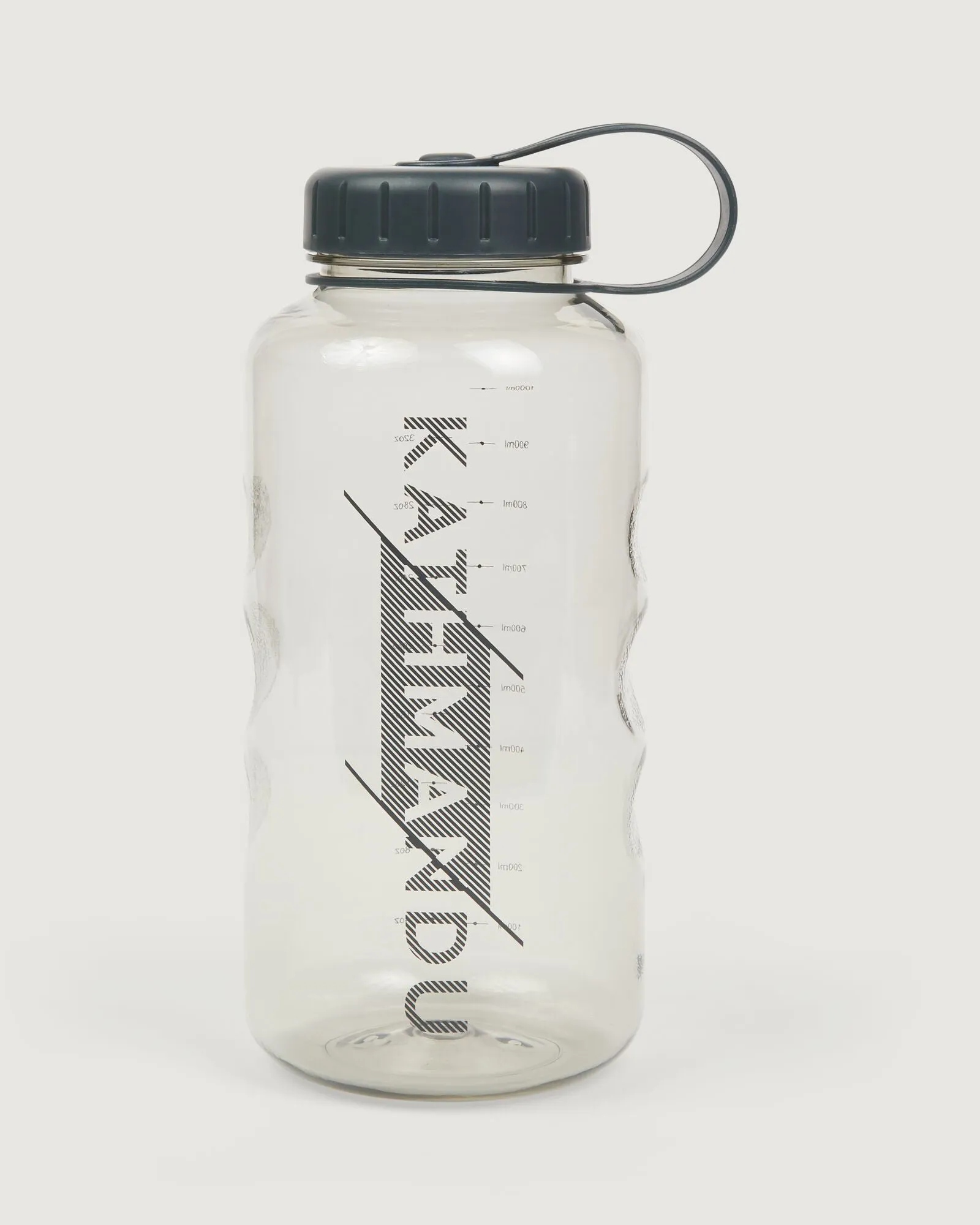 Tritan Wide Mouth Water Bottle - 1L - Smokey Clear