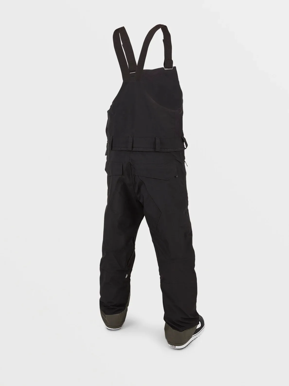 Volcom Men's Rain Gore-Tex Bib Overall Black G1352403-BLK