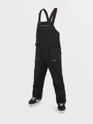 Volcom Men's Rain Gore-Tex Bib Overall Black G1352403-BLK